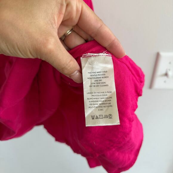 Anthropologie Somerset Mini Dress Pink XXSP - Picture 9 of 10